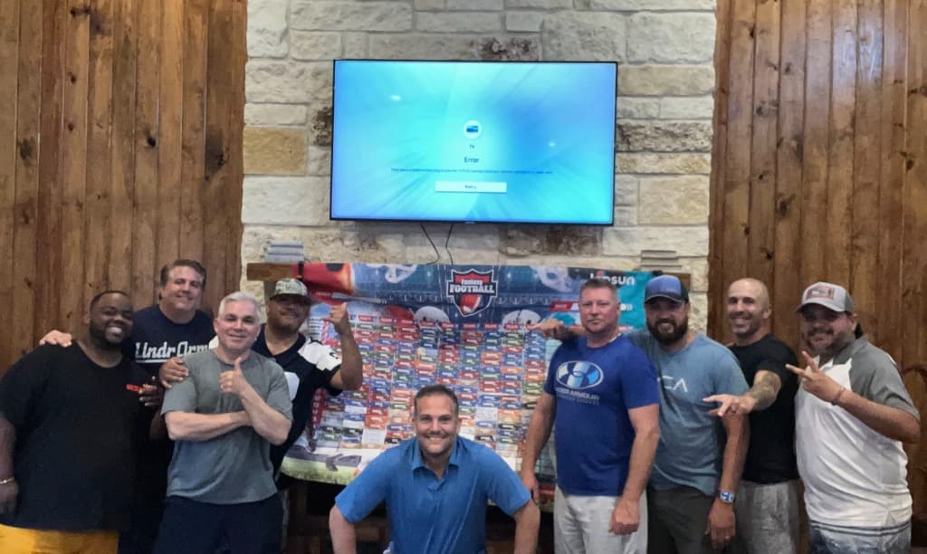 Fantasy Football Draft Group at FrioRitas